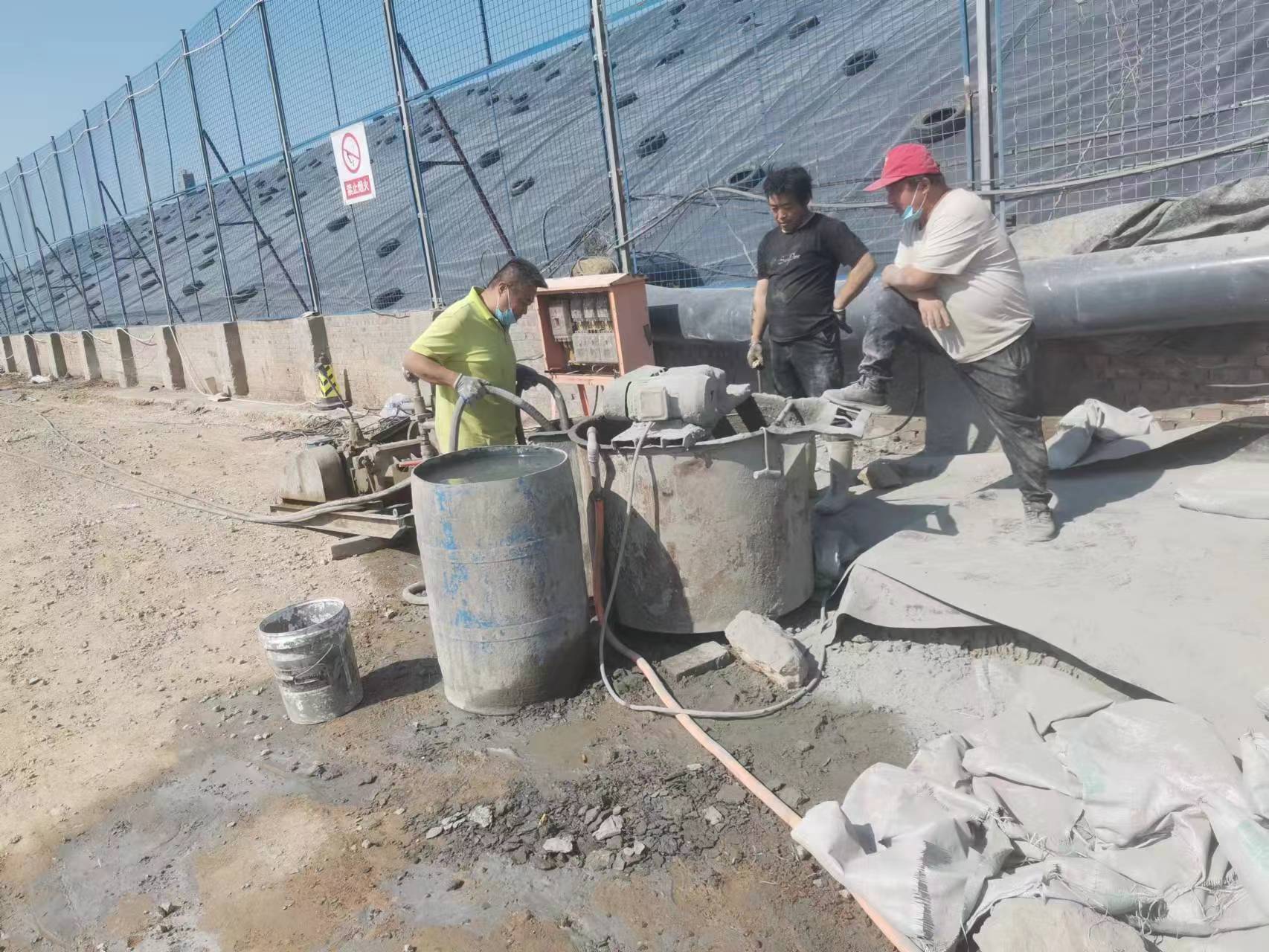 细水乡袖阀管注浆