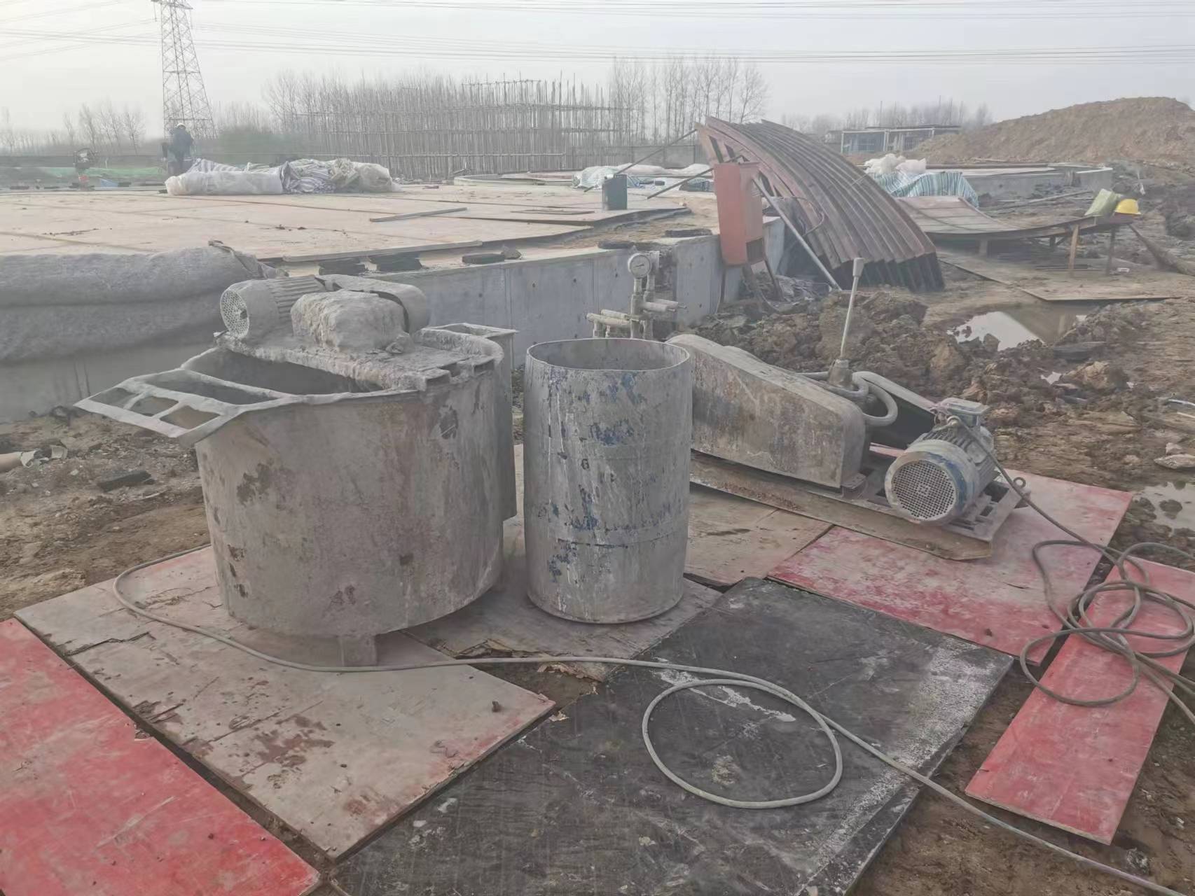 细水乡回填土注浆